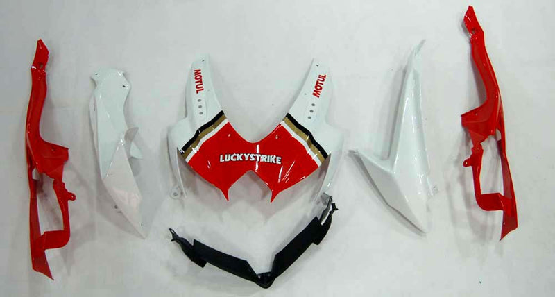 Fairings 2008-2010 Suzuki GSXR 600 750 White Red Lucky Strike Racing Generic