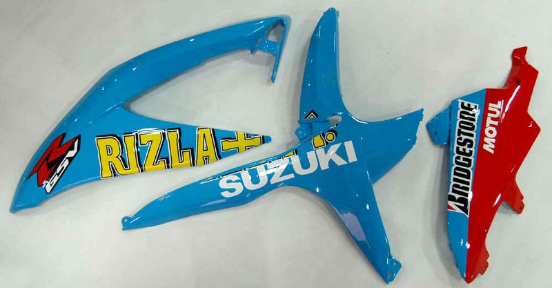 Fairings 2008-2010 Suzuki GSXR 600 750 Blue Yellow Rizla  Generic