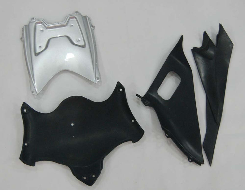 Fairings 2008-2010 Suzuki GSXR 600 750 Silver Black GSXR Racing Generic