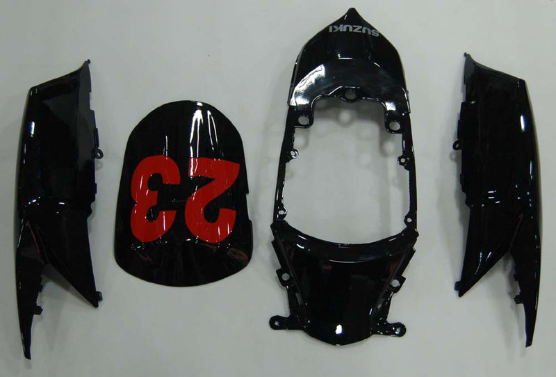 Fairings 2008-2010 Suzuki GSXR 600 750 Black Silver Jordan Racing Generic