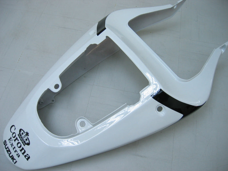 Fairings 2001-2003 Suzuki GSXR 750 White Black Alstare Corona  Generic