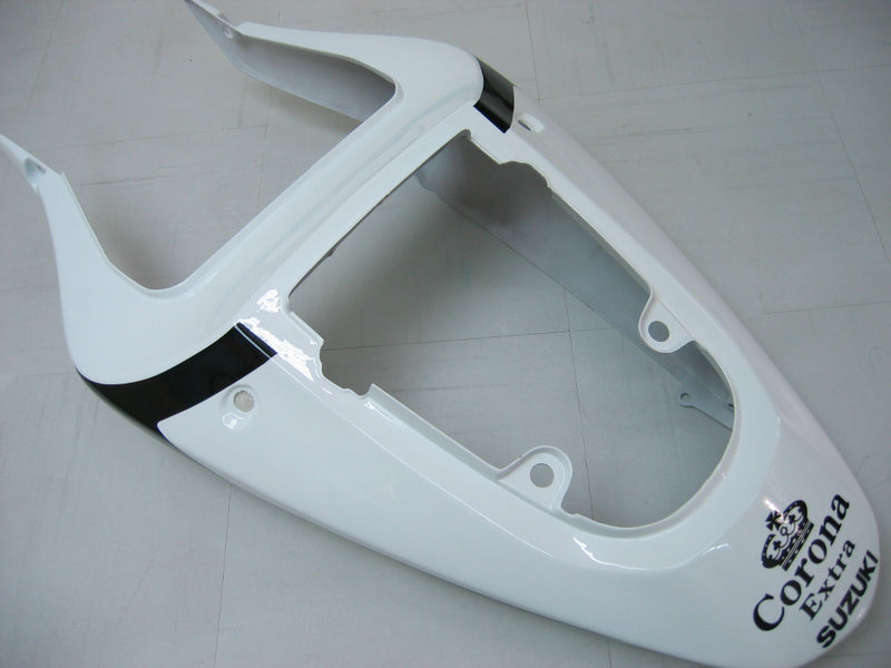 Fairings 2001-2003 Suzuki GSXR 750 White Black Alstare Corona Racing Generic