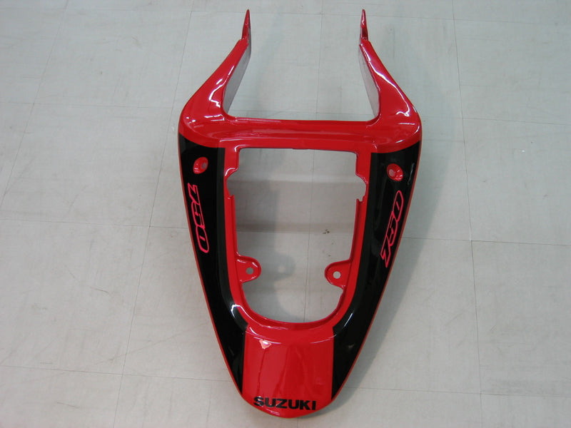 For GSXR750 2000-2003 Bodywork Fairing Red ABS Injection Molded Plastics Set