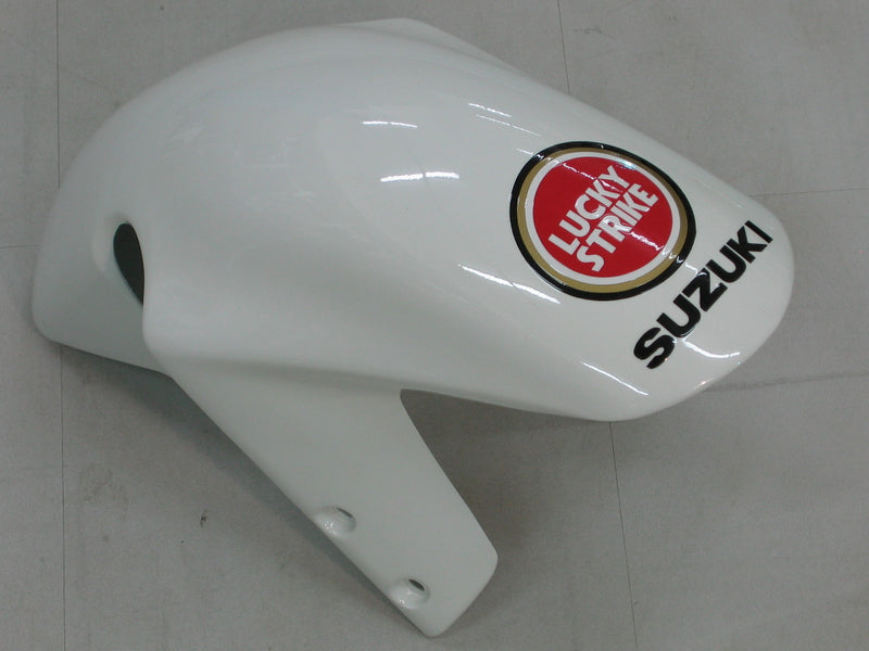 Fairings 2001-2003 Suzuki GSXR 750 White Red Lucky Strike Racing Generic