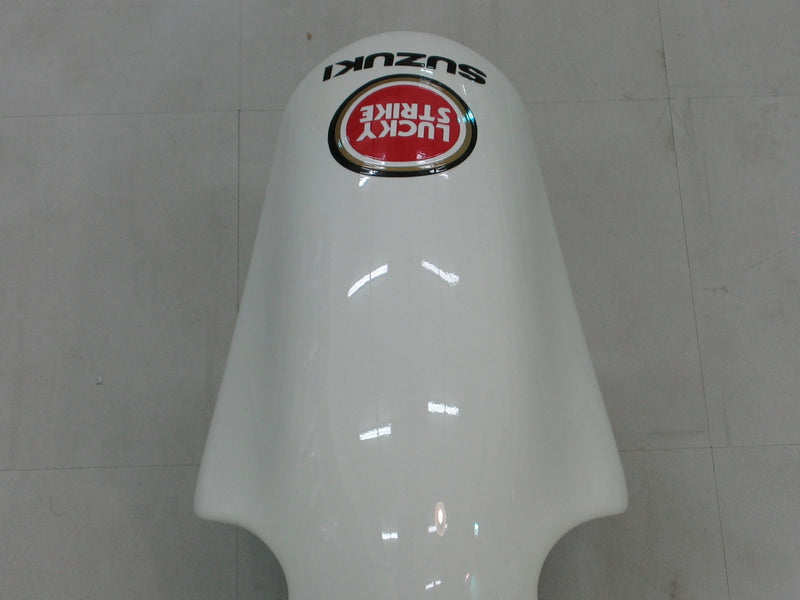 Fairings 2001-2003 Suzuki GSXR 750 White Red Lucky Strike Racing Generic