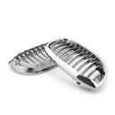 Front Fence Grill Grille ABS Chrome Mesh For BMW E46 2D (2002-2007) 3 Series Generic