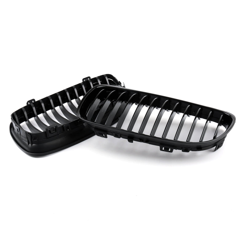 Matte Black Front Kidney Grill Mesh Grille Nose For BMW E90 E91 LCI (2009-2012) Generic