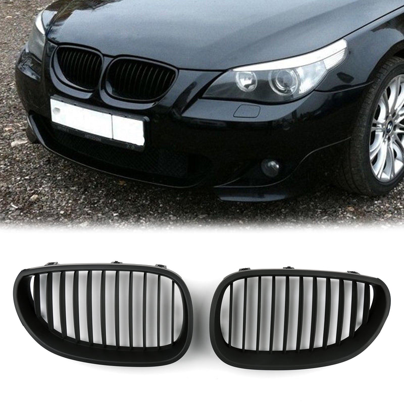Front Grille / Front Kidney Grill For 2003-2010 BMW E60 E61 5 Series (2003-2010)