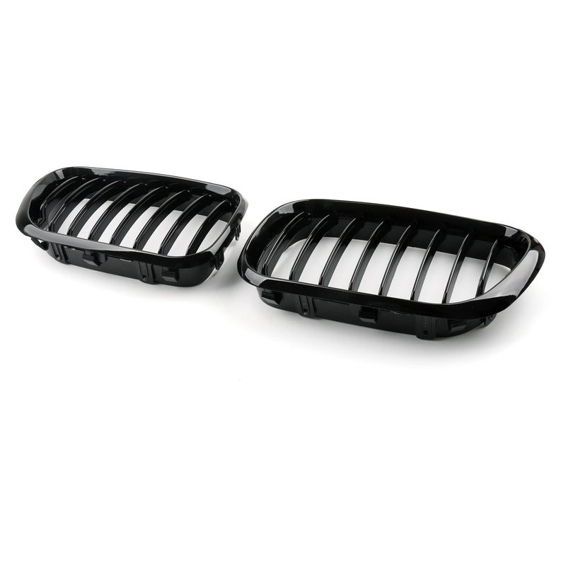 Matt Black Front Kidney Grill Mesh Grille For BMW X Series X5 E53 (1998-2003) Generic