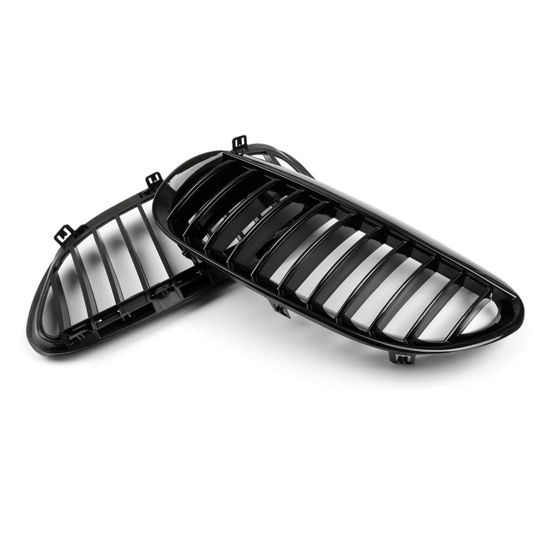 Gloss/Matte Black BMW 2004-2010 E63 E64 6-series Coupe Convertible Front Grille Generic