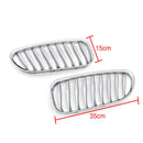 BMW Grille 2x Front Bumper Sport Kidney Grill For BMW Z4 E85 E86 2003-2008 Generic