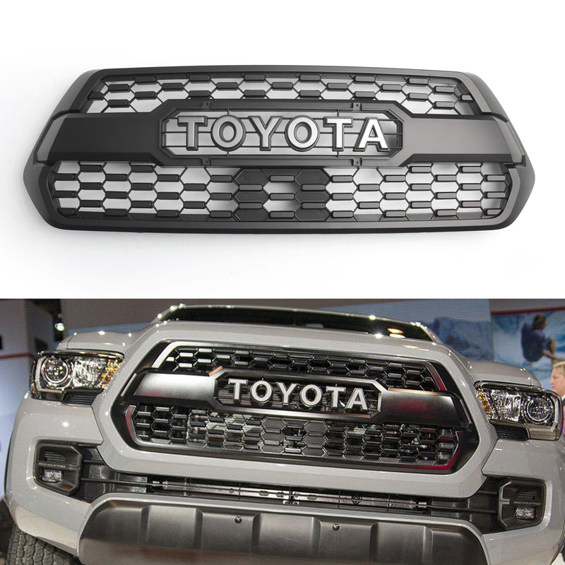 Toyota TRD Pro Grille + LED Lights Fit for Tacoma 2016-2023