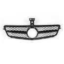 Grille For Benz 2008-2014 W204 C-Class C300 C350 ABS Gloss Chrome Generic