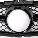W204 C-Class C300 C350 2008-2014 Benz ABS Gloss Chrome Grill Replacement Grille Generic