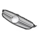 W205 C-class C63AMG 2015+ Benz Front Bumper Grill Replacement Grille Black Generic