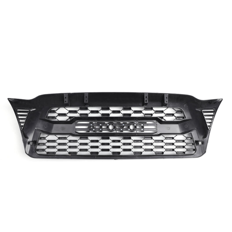 Tacoma 2005-2011 Front Bumper Hood Grille Grill Replacement With TOYOTA letter Matte Black Generic