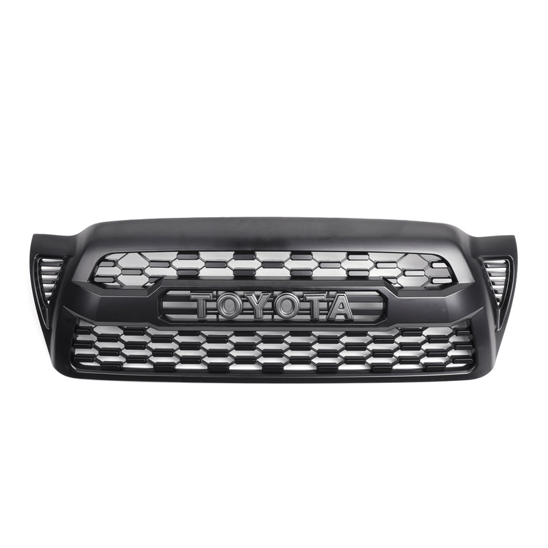 3RD Gen TRD Pro Style Grille with Toyota Letters for Tacoma (2005-06-07-08-09-10-2011)