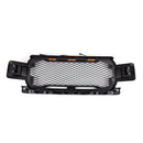 2018-2020 Ford F-150 Fornt Upper Grill Amber LED Repalcement ABS Grille Black