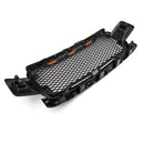 2018-2020 Ford F-150 Fornt Upper Grill Amber LED Repalcement ABS Grille Black