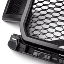 2018-2020 Ford F-150 Fornt Upper Grill Amber LED Repalcement ABS Grille Black