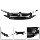 Civic Coupe Sedan 2016-2018 Honda Front Hood Grill Replacement Grille Eyelid Generic