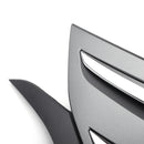 CRV 2012-2014 Honda Front Upper Bumper ABS Chrome Black Mesh Grill Replacement Grille Generic