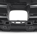 CRV 2012-2014 Honda Front Upper Bumper ABS Chrome Black Mesh Grill Replacement Grille Generic