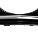 LED Black Chrome Front Grill Grille Fit Benz C Class W204 C300 C350 2008-2014 Generic