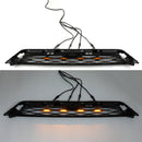 4Runner TRD Pro 2014-2019 Toyota 4PCS Plastic Car Grilles Grill LED Lights Generic