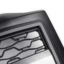 Silverado 1500 2016-2018 Chevrolet Black LED Front Bumper Grill Replacement Grille With Script