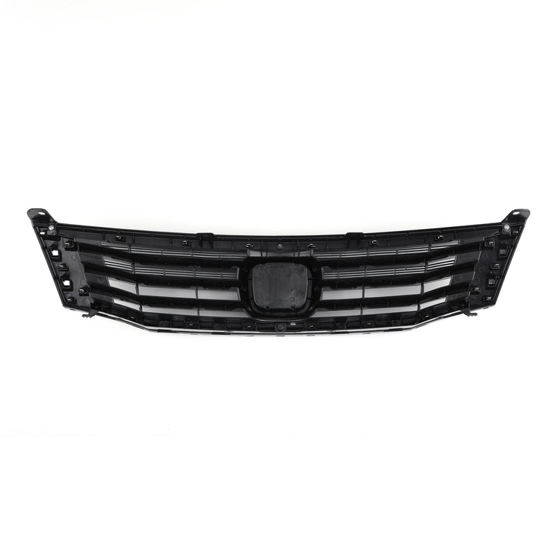 Accord 2008-2010 Honda Front Grill Replacement Grille Primed Black With Chrome Molding Trim Generic