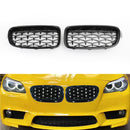 Front Kidney Diamond Grille Grills fit BMW F30 328i 335i 2012-2016 Generic
