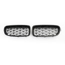 Front Kidney Diamond Grille Grills fit BMW F30 328i 335i 2012-2016 Generic