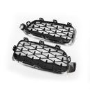 Front Kidney Diamond Grille Grills fit BMW F30 328i 335i 2012-2016 Generic