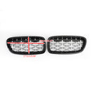 Front Kidney Diamond Grille Grills fit BMW F30 328i 335i 2012-2016 Generic