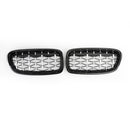 Front Kidney Diamond Grille Grills fit BMW F30 328i 335i 2012-2016 Generic