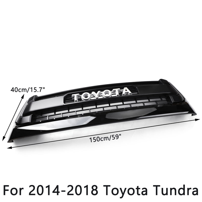 2014-2018 Tundra Honeycomb Toyota Grill Grille Replacement TRD PRO Black