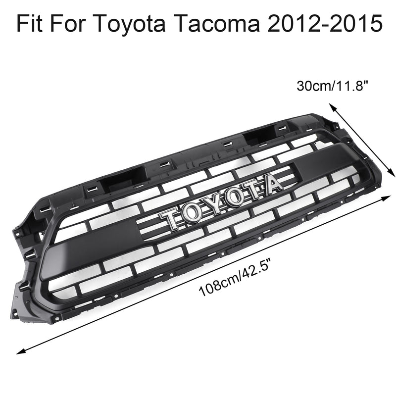 TACOMA TRD PRO HONEYCOMB GRILLE FIT FOR TOYOTA TACOMA 2012-2013-2014-2015 Generic