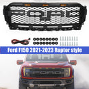 2021-2023 Ford F150 Raptor Replacement ABS Front Bumper Grille Grill W/ LED