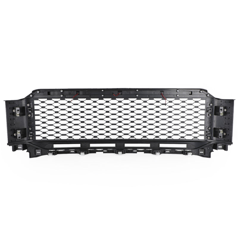 Ford F150 2021-2023 Raptor Replacement ABS Front Bumper Grille Grill W/ LED