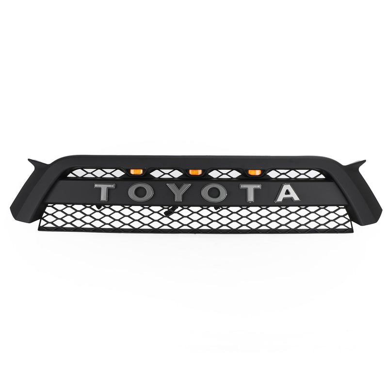 Toyota 4Runner | 2010-2013 | 4Runner | TRD Pro Grille | Matte Black + Toyota Letter + LED Lights