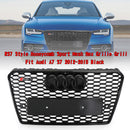 2012-2015 Audi A7/S7 RS7 Style Honeycomb Sport Mesh Hex Grille Grill Black