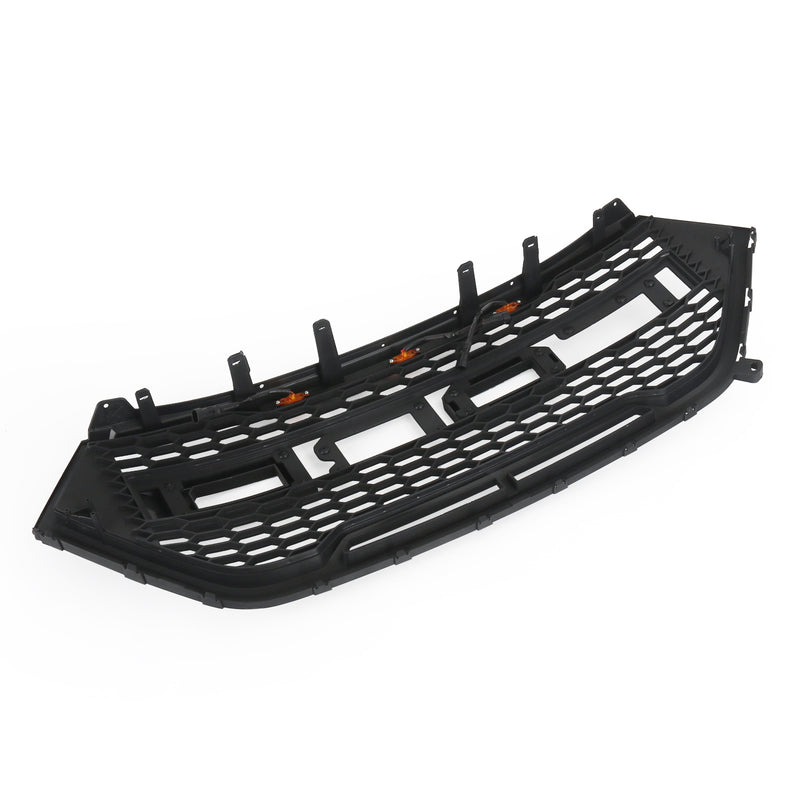 Ford Edge 2015-2018 Raptor Style Front Bumper Grill Upper Grille Black