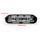 Ford Ranger 2019-2022 Raptor Style Front Bumper Grille Grill Black