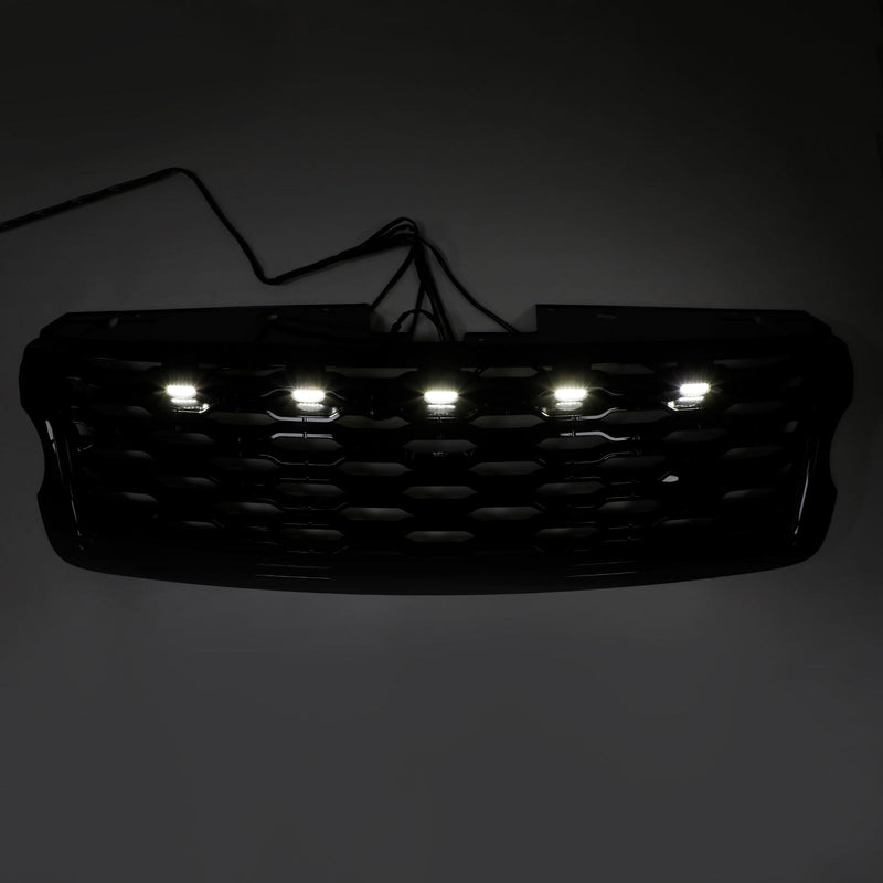 2013-2017 Land Rover Range Rover Vogue L405 Front Bumper Grill Grille W/LED