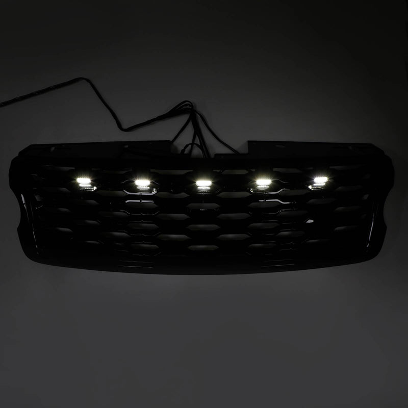 2013-2017 Vogue L405 Land Rover Range Rover Front Upper Grill Grille W/LED