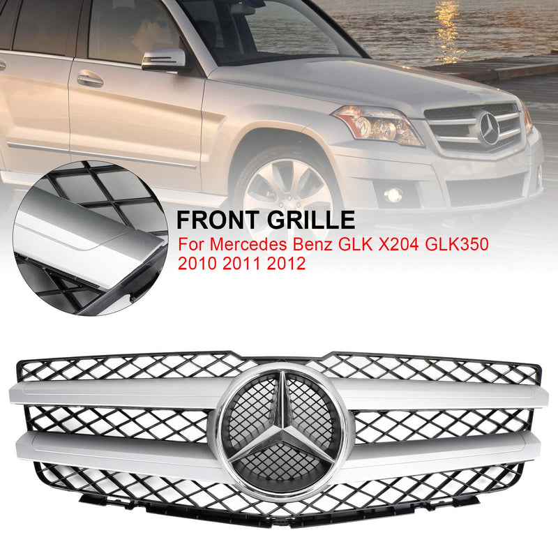 2010-2012 Mercedes Benz GLK X204 GLK350 Front Hood Bumper Grill Grille