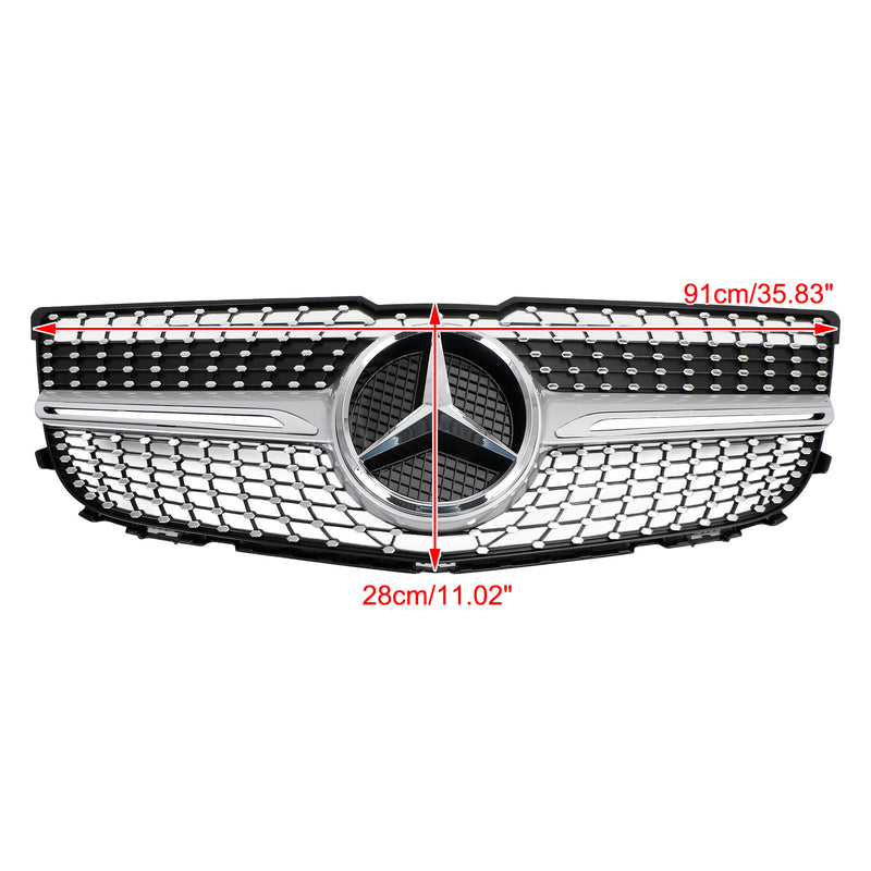 2015 Benz GLK300 GLK350 Sport 2048802983 Front Bumper Grille Grill Diamond