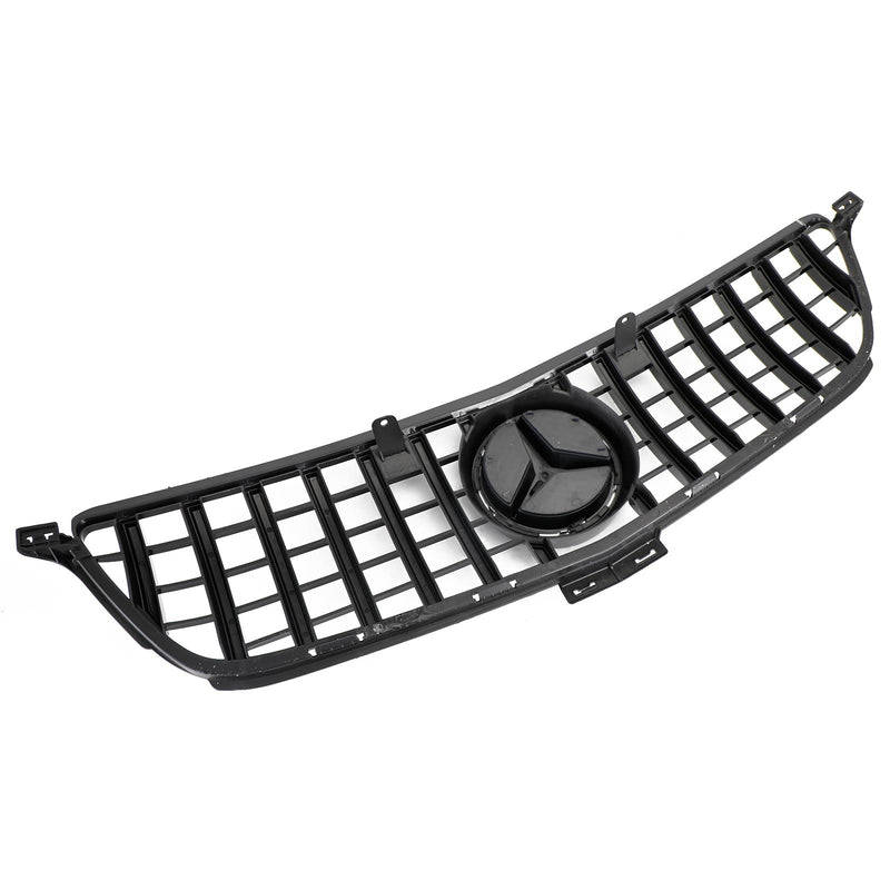 Benz W166 2012-2015 ML350 400 550 GTR Style Chrome Black Front Grille Grill