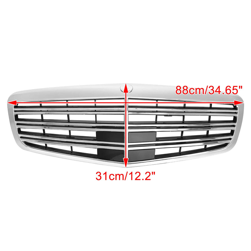 Mercedes Benz S-Class W221 S550 S600 S63 S65 AMG style Front Grille Grill
